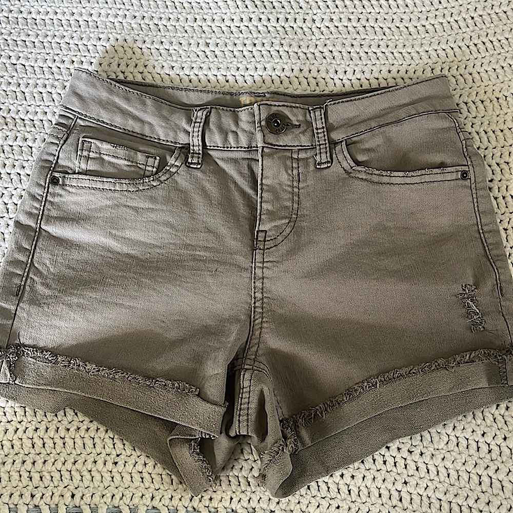 Green True Craft Jean Shorts size 1
